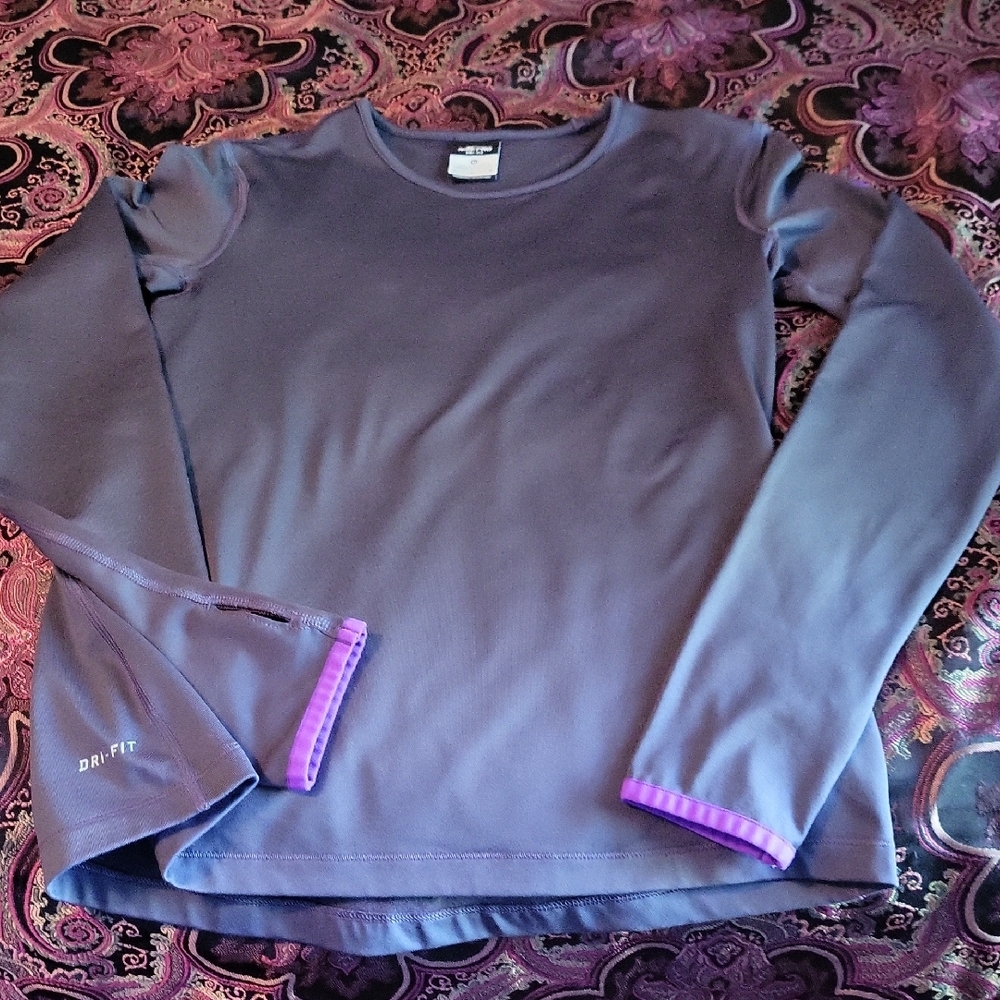 Nike Pro Dri-fit Long Sleeve Top Size Med